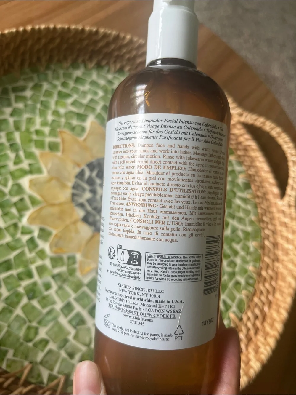 Kiehl's Calendula Foaming Face Wash